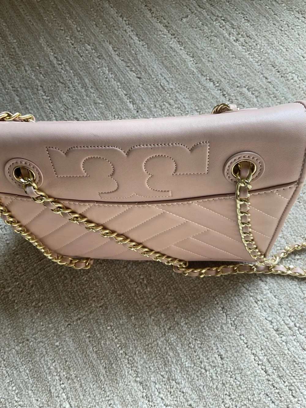Tory Burch Quilted Leather Bag